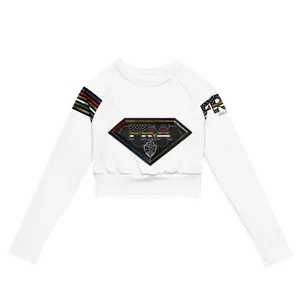 Long-Sleeve Crop Top, additional view 2