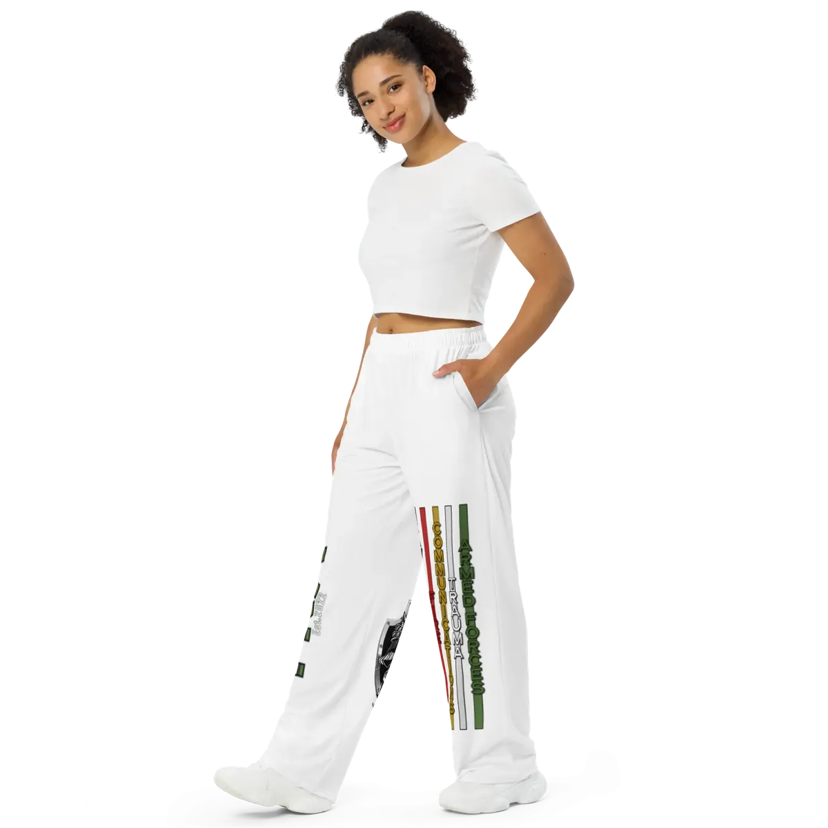 Unisex Wide-Leg Pants