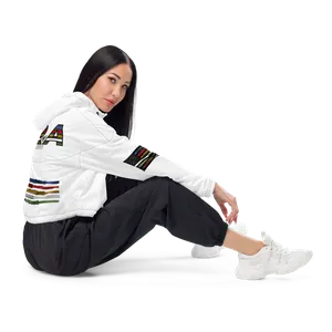 Women’s Cropped Windbreaker, additional view 3