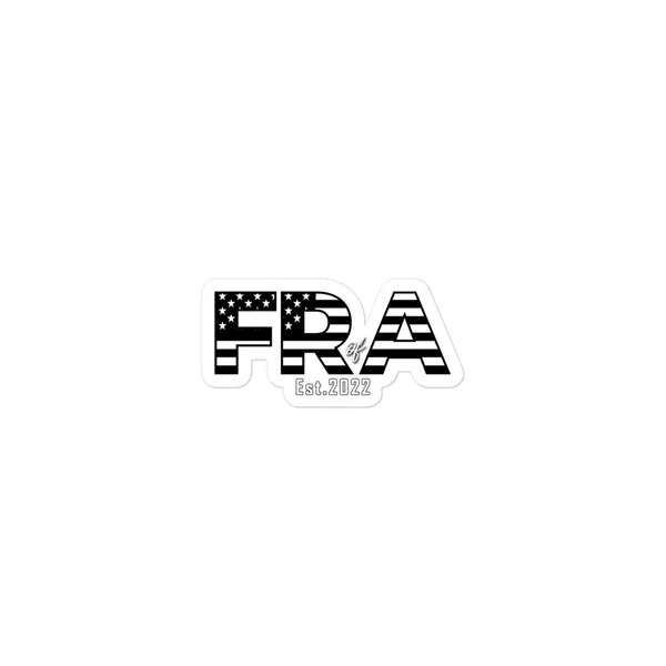 FRA 2022 Sticker B&W