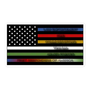 FRA Flag Sticker, additional view 3
