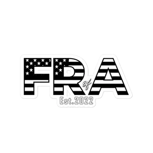 FRA 2022 Sticker B&W, additional view 3